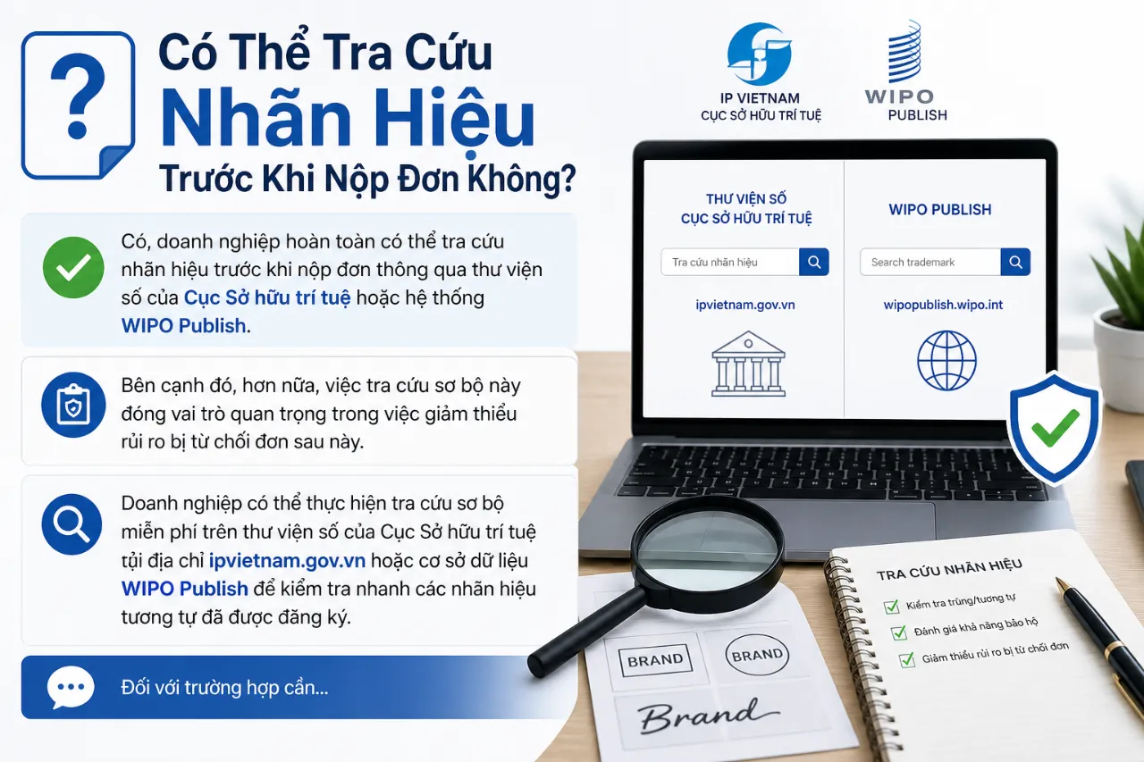 Có Thể Tra Cứu Nhãn Hiệu Trước Khi Nộp Đơn Không?