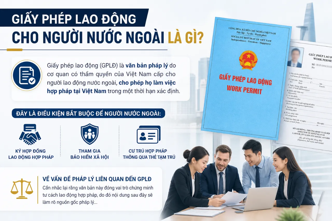 Giấy Phép Lao Động Cho Người Nước Ngoài Là Gì?