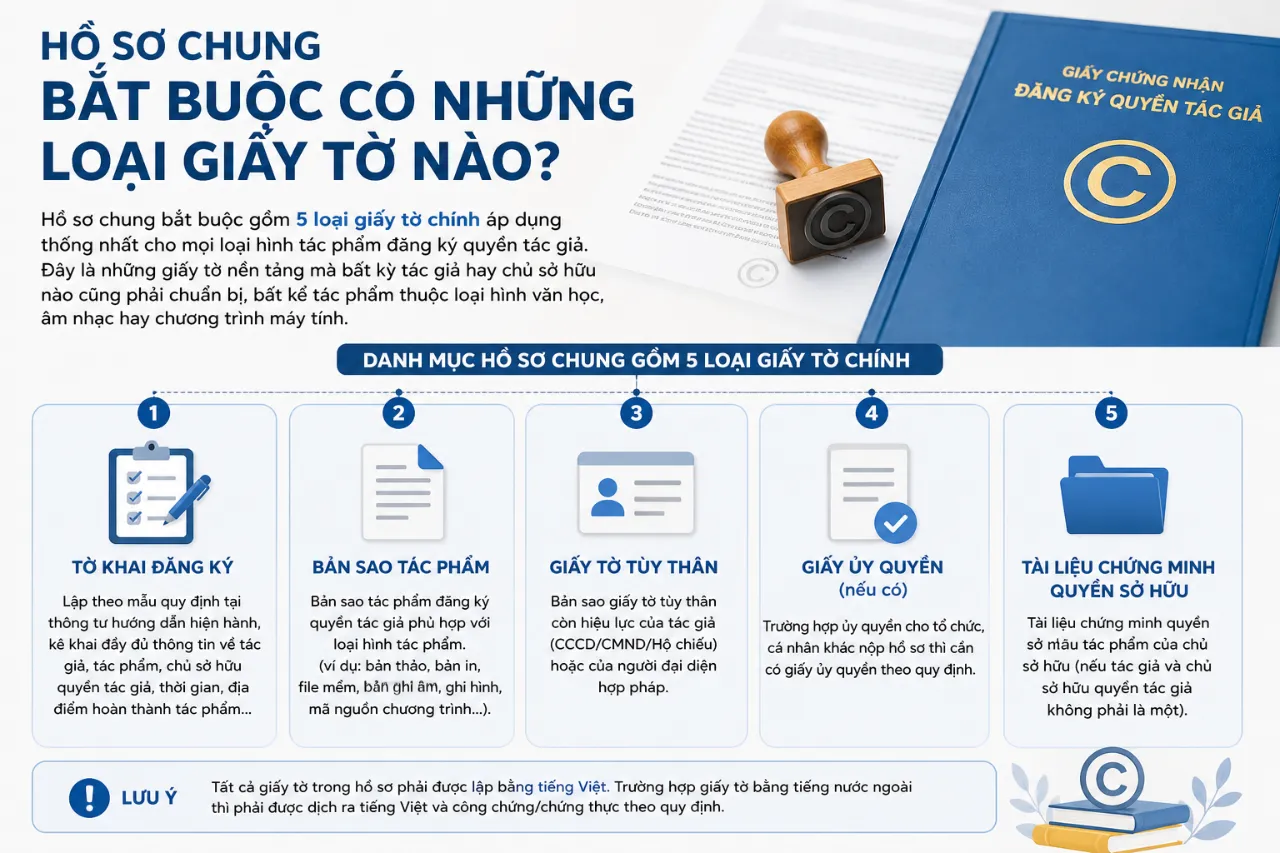 Hồ Sơ Chung Bắt Buộc Có Những Loại Giấy Tờ Nào?